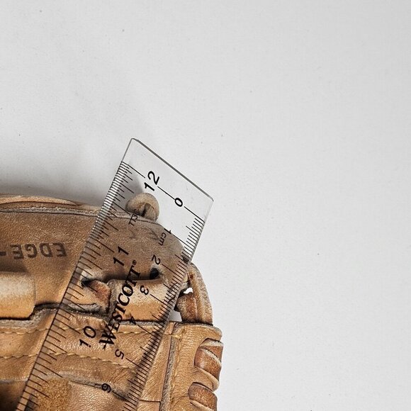 Vintage Rawlings Baseball Glove RBG 36BO Leather 12" Adult Right Hand Throw Tan - Picture 6 of 9
